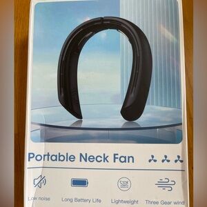 NWT Neck Fan 6000mAh Rechargeable Battery 18Hrs